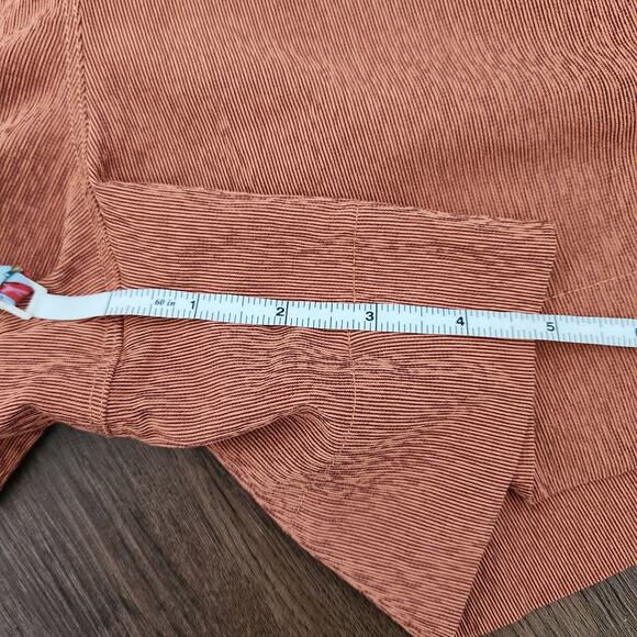 ATHLETA Echo Shorts 14 Brown Athlesure Athletic Activewear Running Beach Gym - Picture 6 of 7